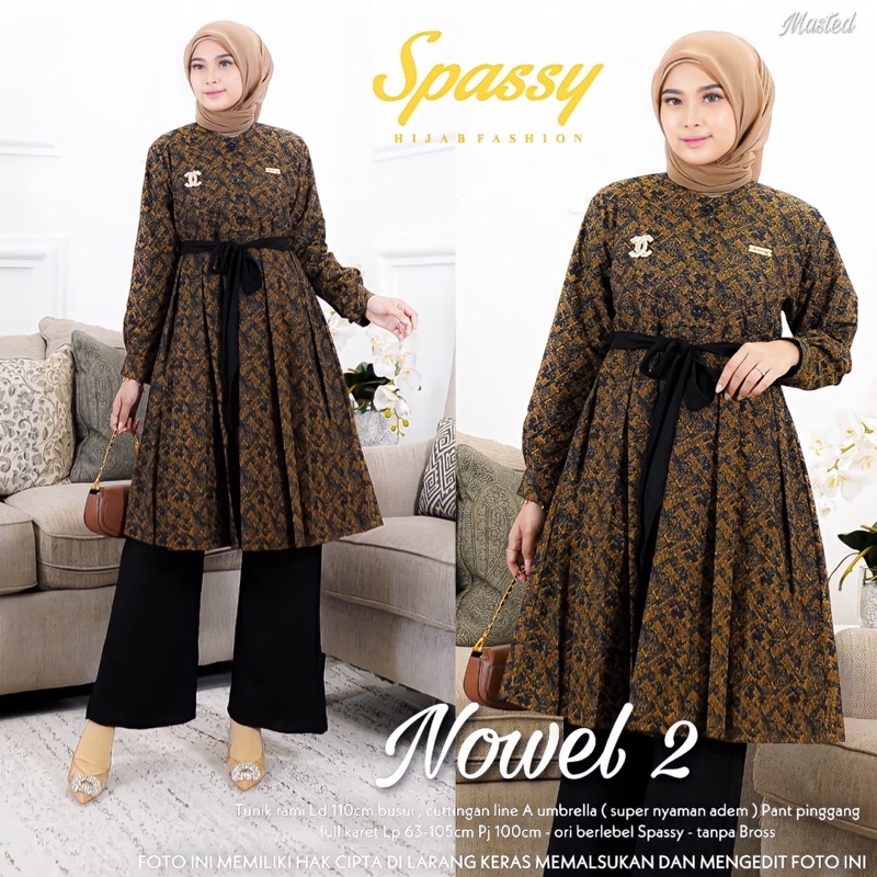NOWEL 2 / SETELAN CELANA / ORI BY SPASSY