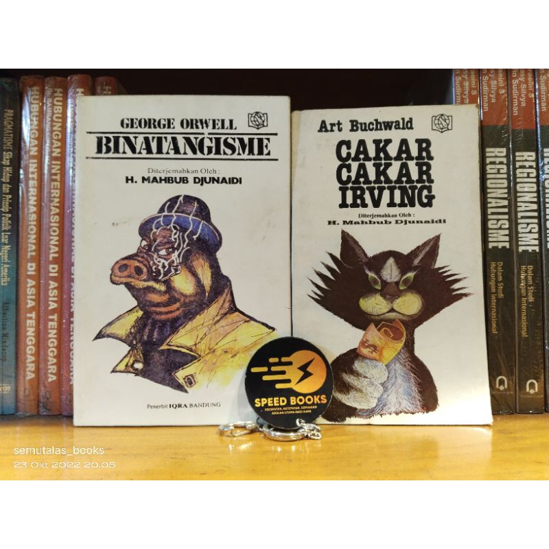 PAKET GEORGE ORWELL ART BUCHWALD MAHBUB DJUNAIDI - BINATANGISME CAKAR CAKAR IRVING