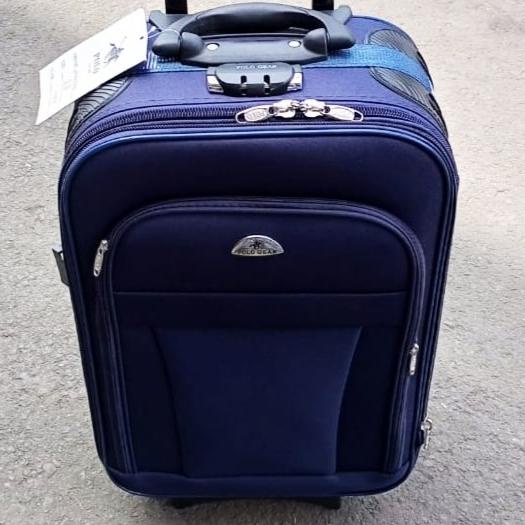 Koper Polo 24 Inci Bahan Kanvas Bagasi Size / Koper 24 Inci Amwliadwiputri