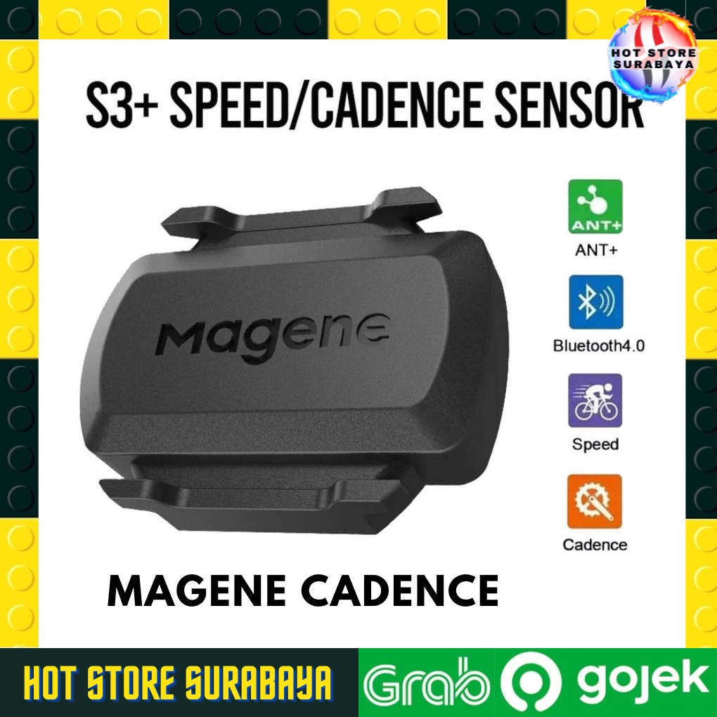 Magene Gemini Speed Cadence Sensor S3 Plus / Magene S3+ Garansi RESMI