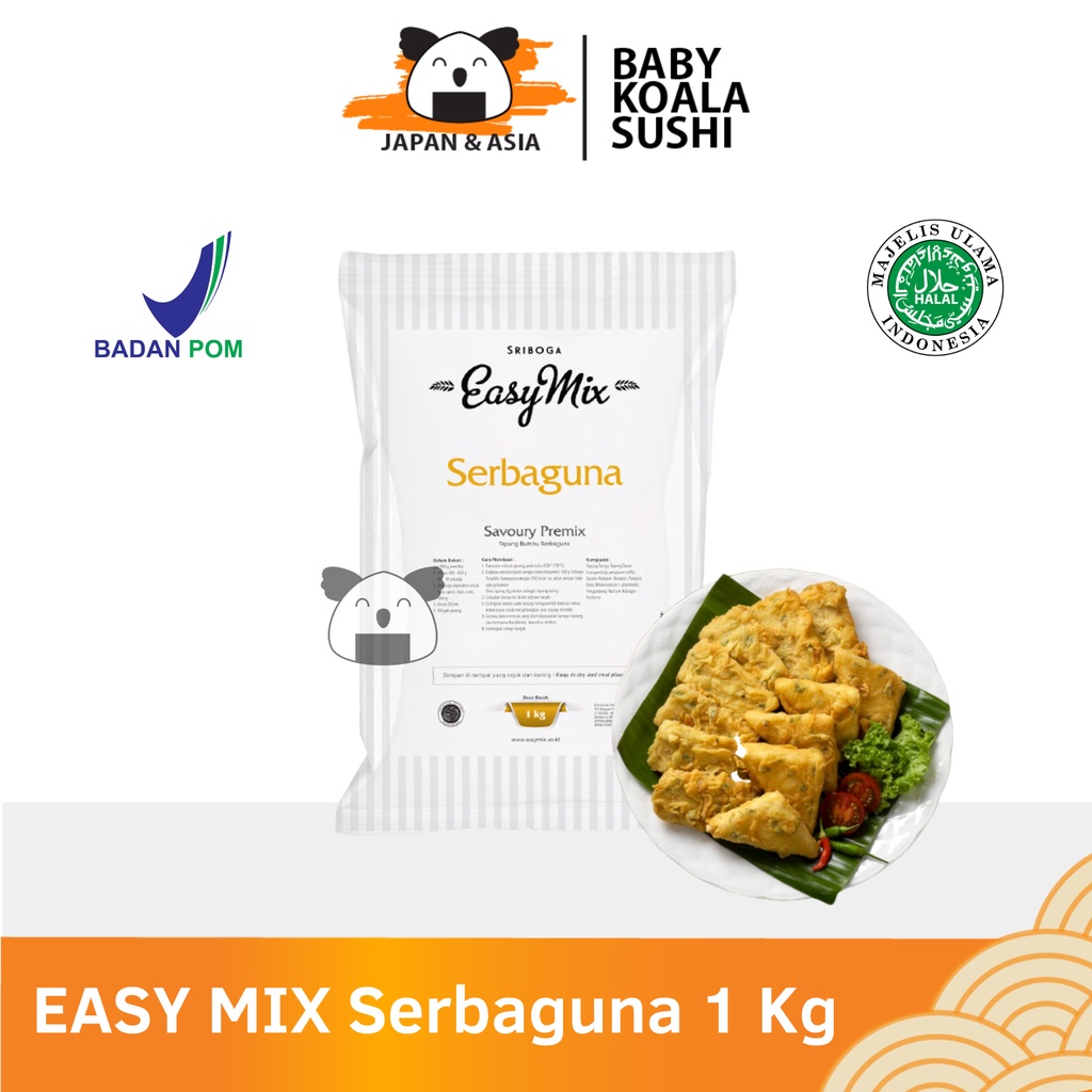 EASY MIX Tepung Bumbu Serbaguna 1 Kg Halal