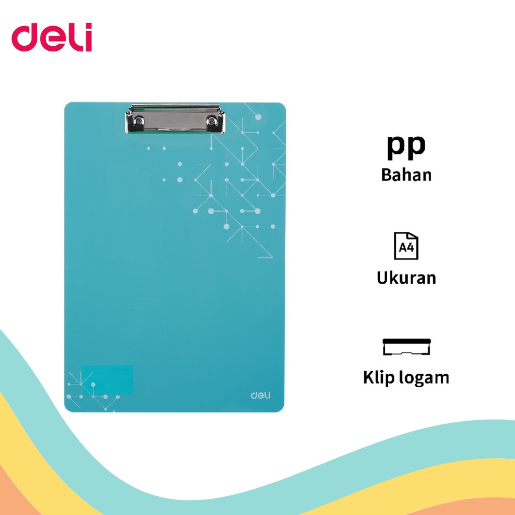 

CLIPBOARD DELI A4 F-75632 (1 PCS)