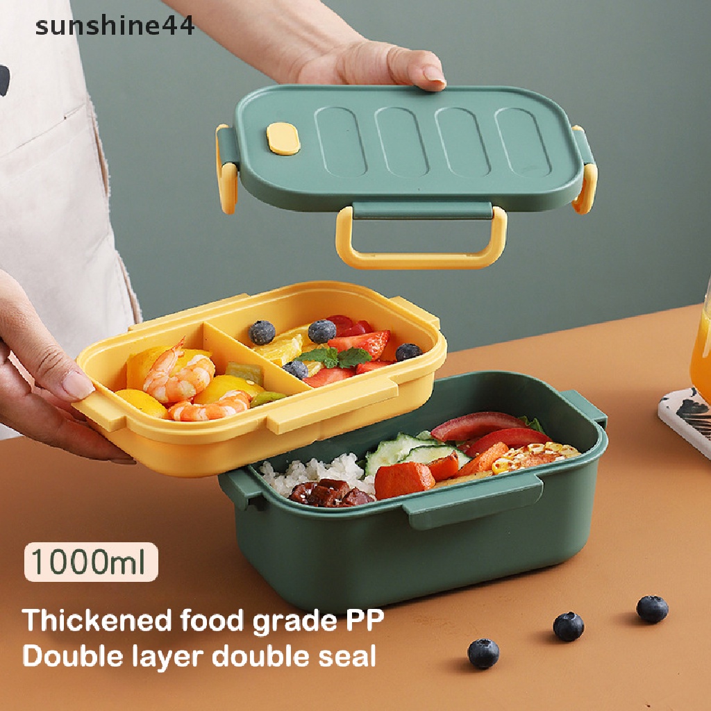 Sunshine Kotak Bekal Dua Lapis Portable Untuk Anak