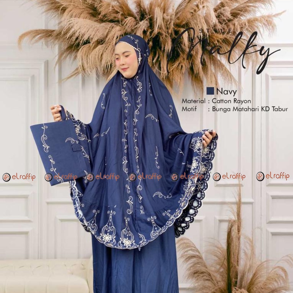 Mukena Dewasa 2 in 1 Katun Rayon Bordir NamiraSeries