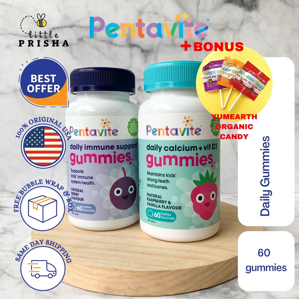 Pentavite Daily Gummies