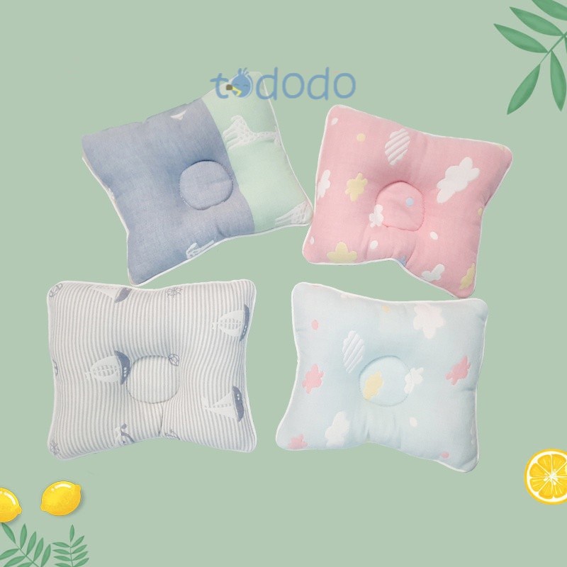 Bantal Bayi Anti Peyang Baby Ecobaby Compound Pillow 100% Cotton 25*30cm