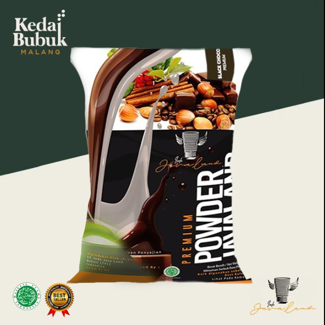 

(Premium) Bubuk Minuman Black Choco Kemasan 500gr