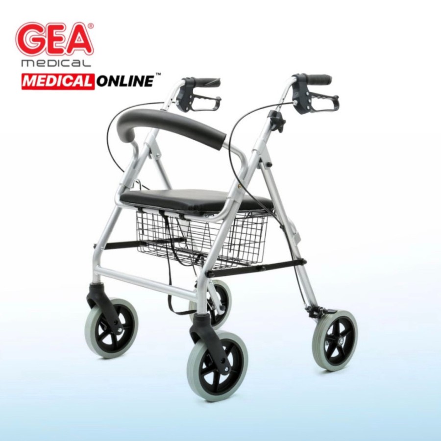 ROLLATOR WALKER GEA AL-4200 ALAT BANTU JALAN BERODA MEDICAL ONLINE MEDICALONLINE