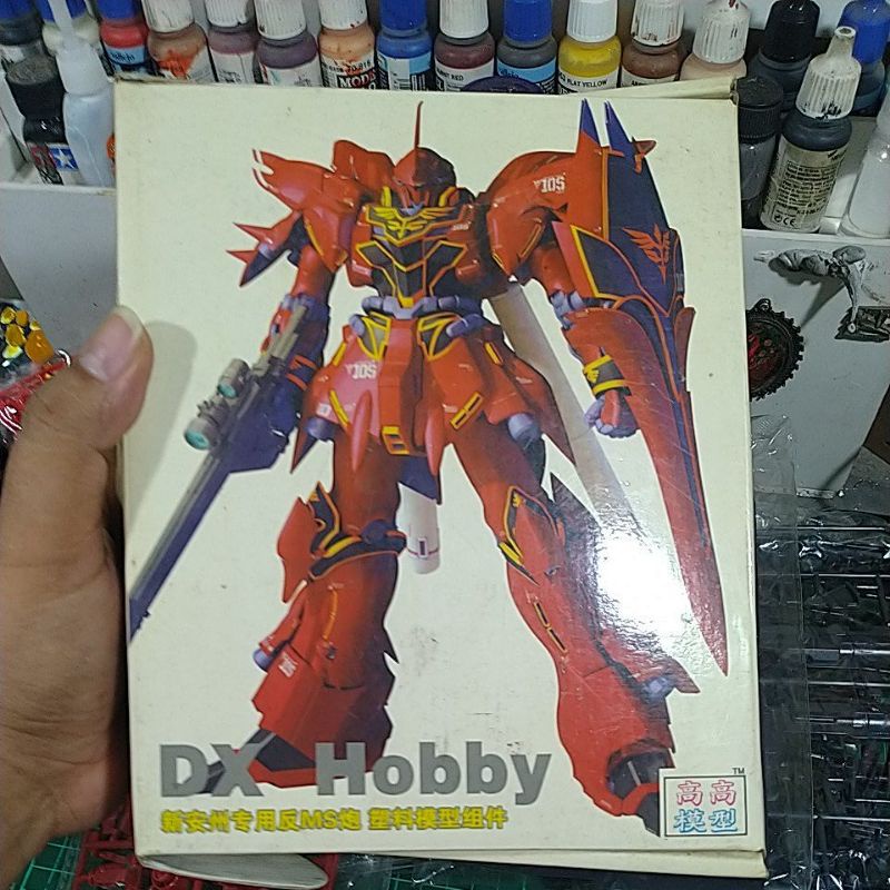 bazooka sinanju shinnju mg 1/100 merk HONGLI TT cetakan tahun awal bazoka weapon senjata aksesoris a