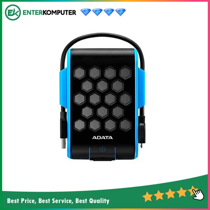 Hard Disk Adata Hd720 2Tb (Antishock & Waterproof) Usb 3.0