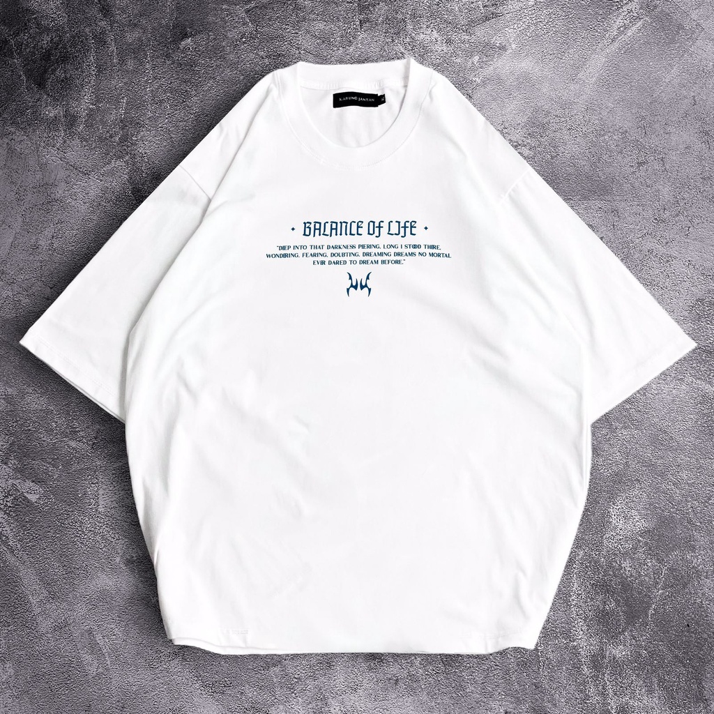 [Oversize] BAJU KAOS OVERSIZE / OVERSIZE T-SHIRT &quot;Balance&quot;