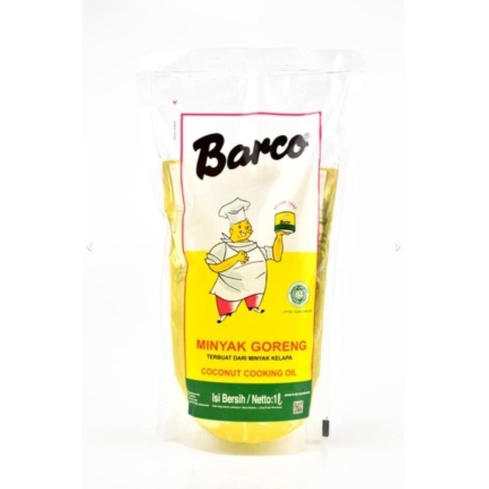 

*****] MINYAK GORENG KELAPA BARCO 1 LITER COCONUT COOKING OIL