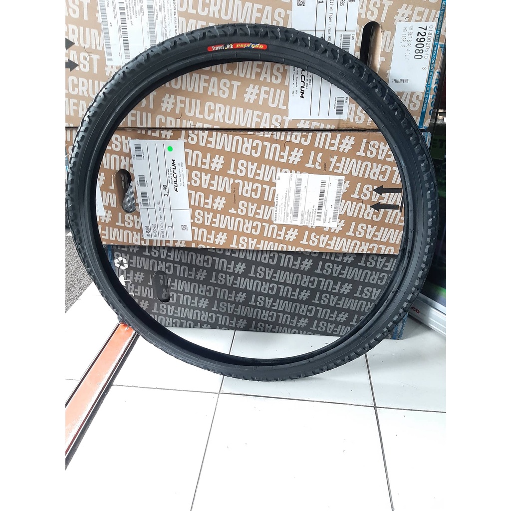 BAN LUAR POLYGON 26 x  1.90 TRAVEL LITE BATIK HALUS aspal mini mtb ctb