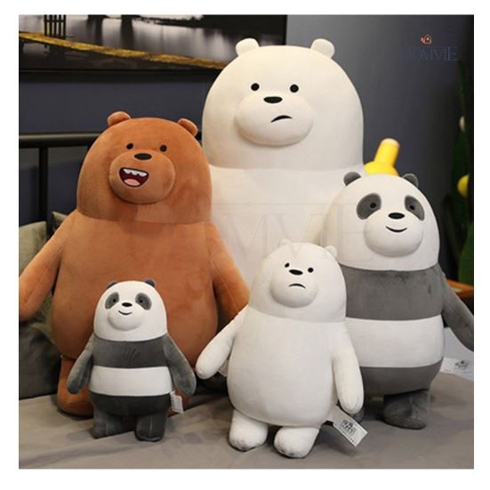 Boneka Beruang Panda We Bear Bares Miniso Kecil Imut Lucu Tidur grizzly ice bear