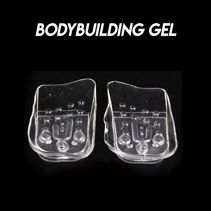 Bodybuilding Gel / Silikon Sol Peninggi Badan / Insole Peninggi Badan / Insole Penambah Tinggi / Sol