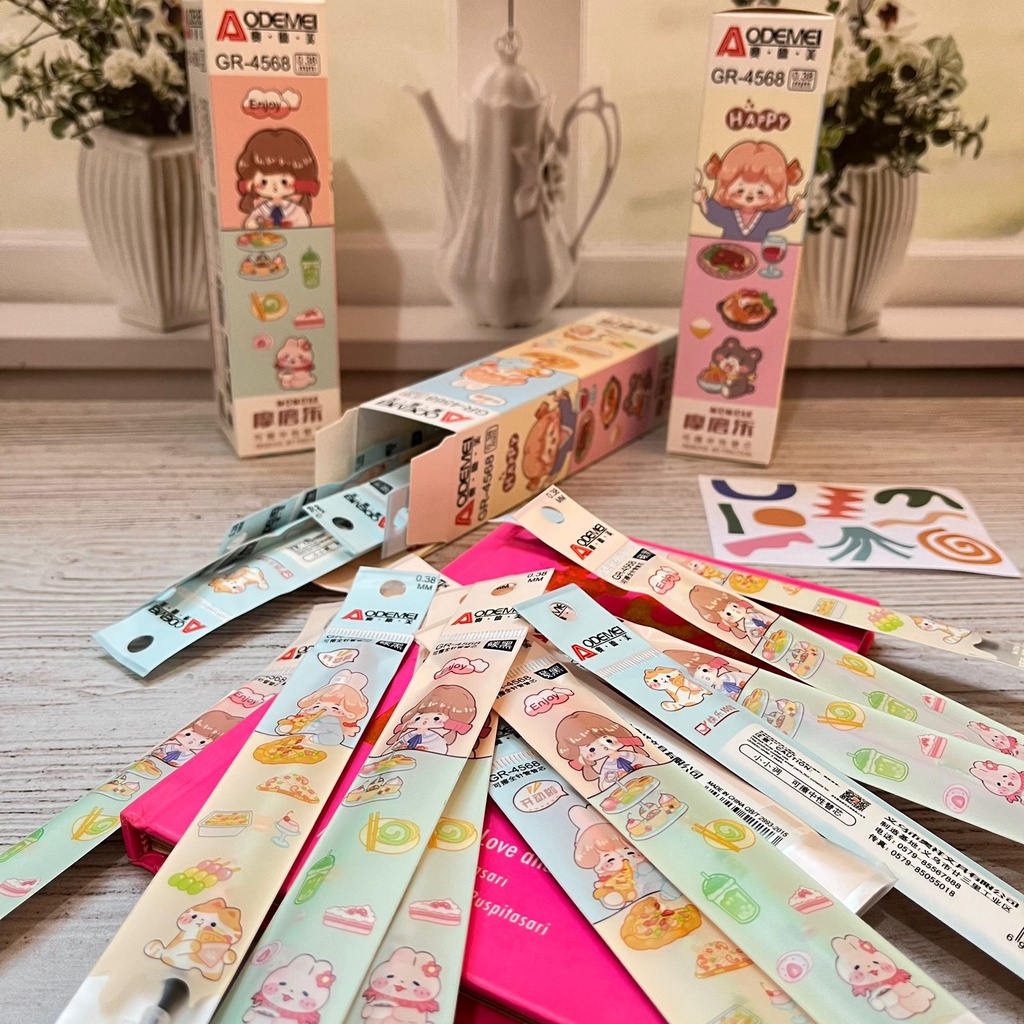 

REFILL TINTA ( BISA DI HAPUS ODEMEI ) PULPEN MODEL SUPER CUTE 1 BOX ISI 20 PCS MURAH ISI TINTA HITAM PEN LENGKAP STATIONARY UNIK BEST QUALITY