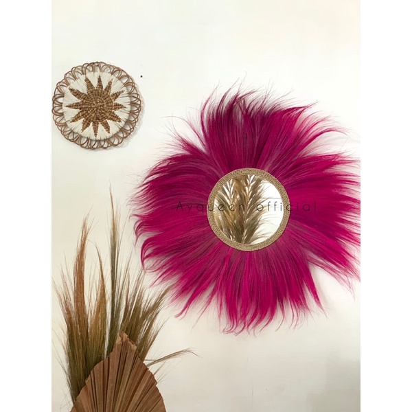 HIASAN DINDING 100 CM | RAYUNG KACA | RAYUNG FRAME | KACA DINDING | WALL DECOR