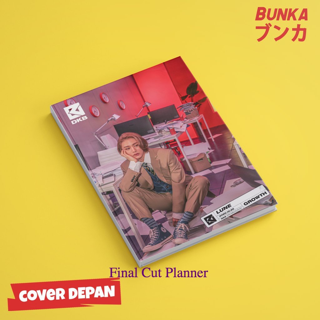 

Notebook KPOP DKB Growth Lune Hardcover A5 Buku Tulis Catatan Notes Agenda Planner Jurnal .