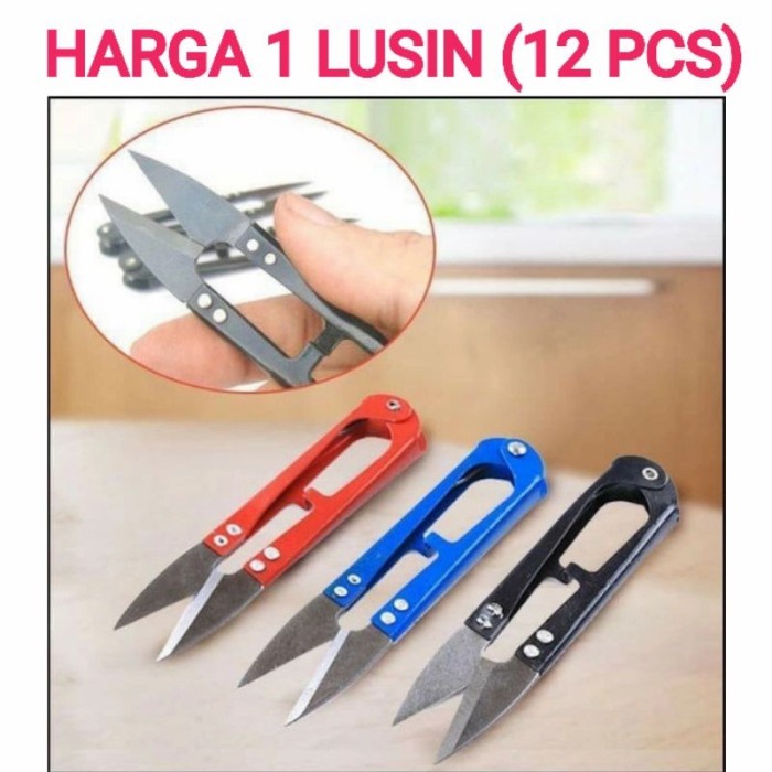 

Gaya Gunting Potong Benang Kain Renceng Isi 12 Pcs Murah