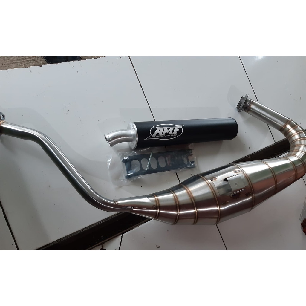 knalpot AMF EXHAUST KAWASAKI ninja r ss rr krr 150 Type C40