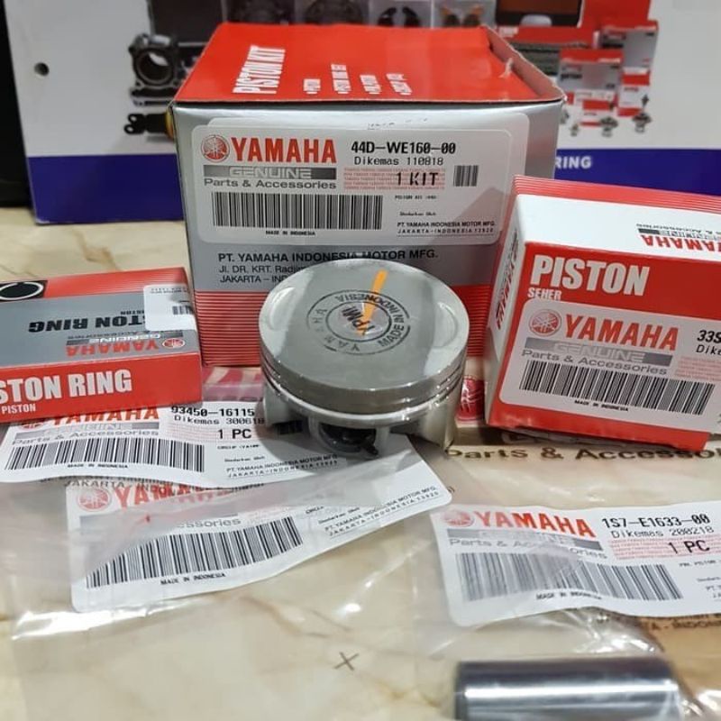 Piston Seher kit Yamaha Xeon 125 Karbu 44D-WE160-00