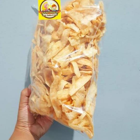 

Deals--Keripik Singkong Original Gurih Renyah Cipuy 450 Gram - Duo Bocil Snack