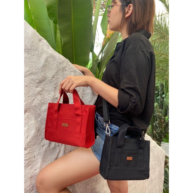 ROUJEE BAG DAISY MINI - TAS KANVAS PREMIUM