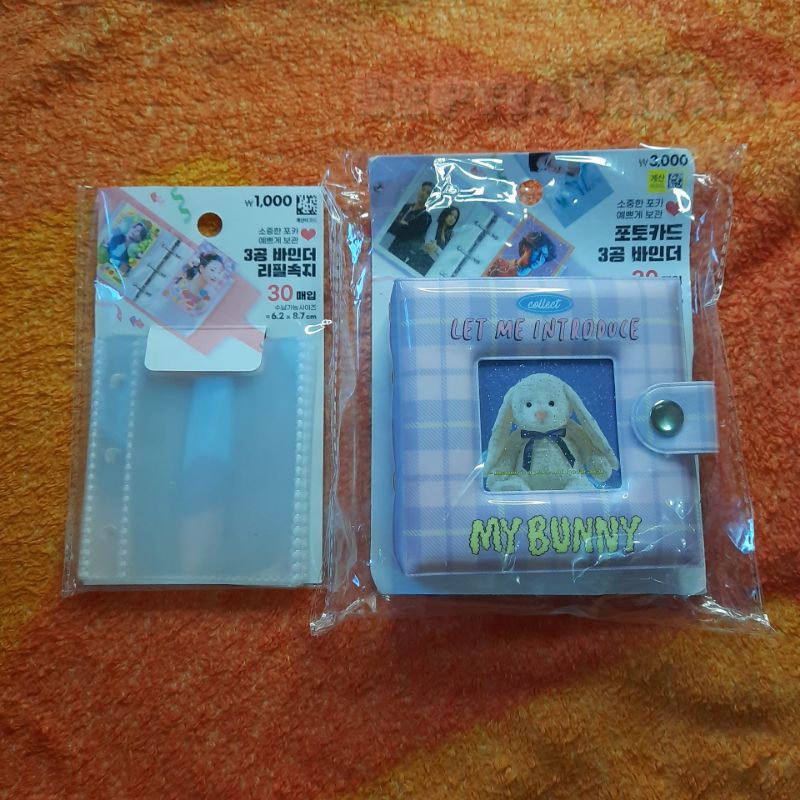 

NEW Collect Book Daiso binder 1P daiso bunny isian binder daiso 1p