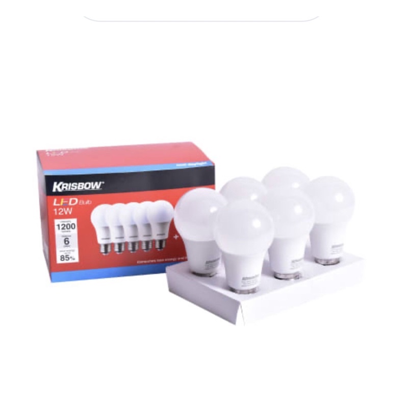 KRISBOW BOHLAM LAMPU LED ISI 5PCS 3, 5, 7, 9, 11 WATT/LAMPU PLAFON/ LAMPU LED HEMAT ENERGI