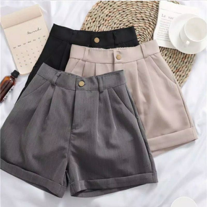 HOTPANTS CELANA PENDEK WANITA // CELANA PENDEK STYLE KOREA