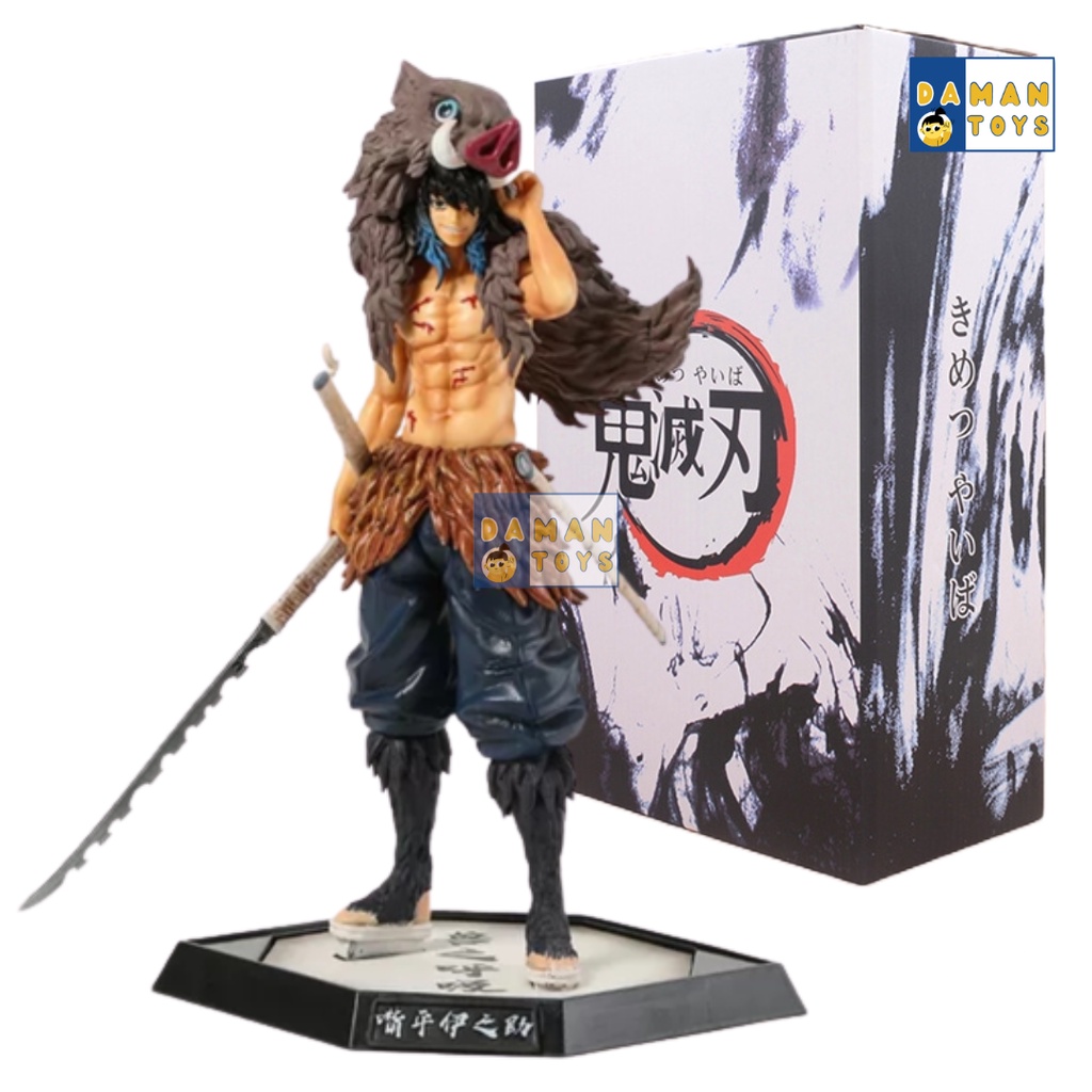 Pajangan Figure Kokushibou Juuni Kitsuki Yoriichi Gyudataro Daki Action Figure Kimetsu No Yaiba Koleksi