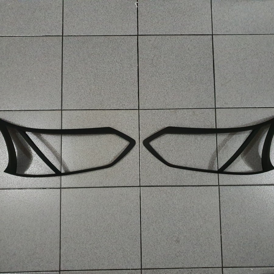 Garnish depan belakang grand all new avanza xenia 2015-2017 hitam doff Depan- Belakang