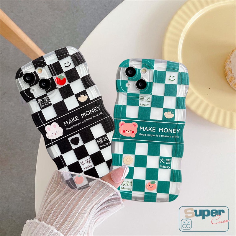 Casing Tpu Redmi 10A 9T 10 9 9A 9C NFC Redmi Note9 Note8 Note 11 10 Note 10s 11s Note 10 Pro Max Plus Motif Kelinci Smile