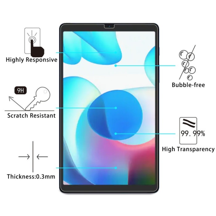 Tempered Glass Realme Pad Mini 8.7 Anti Gores Kaca Tablet 2.5D 9H Realme Mini Pad