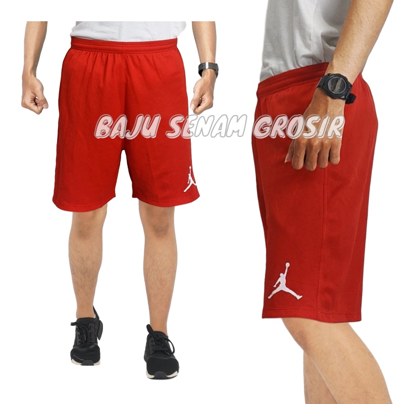 Celana Pendek Olahraga Pria Dewasa Santai Kolor Selutut BBS031