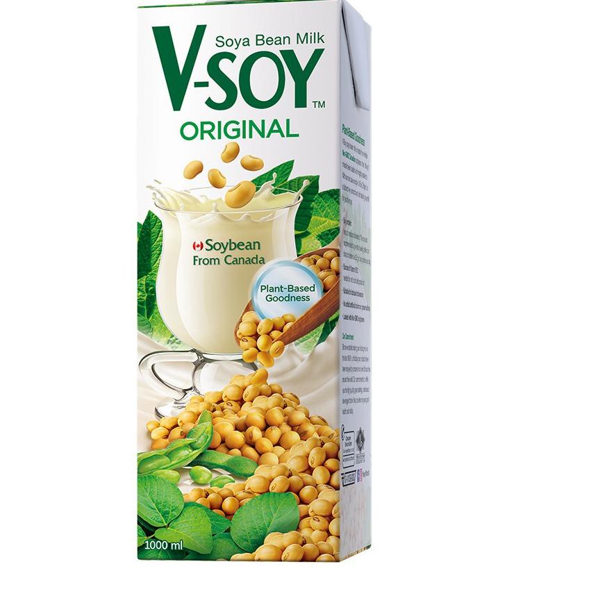 

FLASH SALE V-Soy Susu Kedelai Original ( VSoy Milk Non GMO) 1L buruan