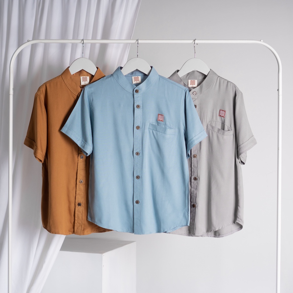 Madina Turki - Atasan Kemeja Anak Laki-Laki 1-12 Tahun Baju Koko Kemko Anak