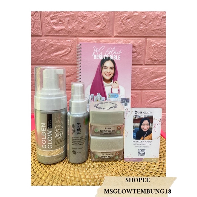 MS GLOW ACNE SERIES/ MS GLOW Paket Acne