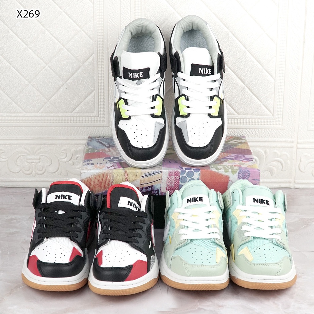 SEPATU COWOK NK DUNK LOW SCRAP X269