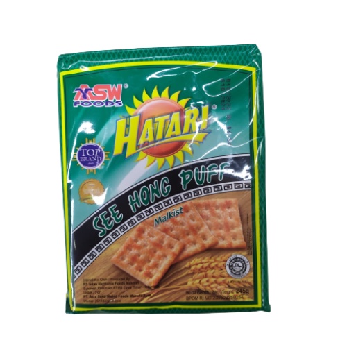 

Hatari See Hong Puff Malkist Renyah Rasa Original Dan Kelapa 245gr