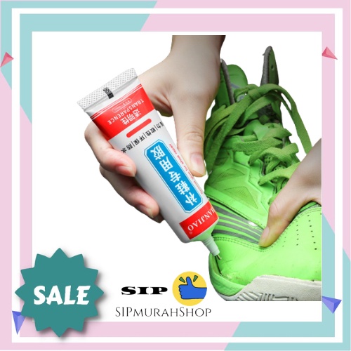 Lem Sepatu Lem Perbaikan Sepatu Rusak Perekat Baihere 60ml Super Kuat Cairan Penambal Sol Sepatu Sendal Heels