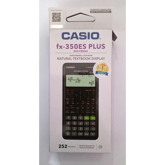 

Kalculator Casio Scientific fx-350ES plus fx-350ES plus original