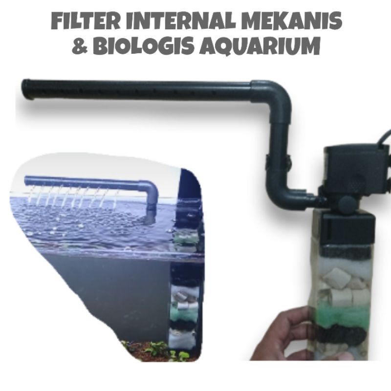 Jual FILTER INTERNAL AQUARIUM MEDIA MEKANIS & BIOLOGIS Shopee Indonesia