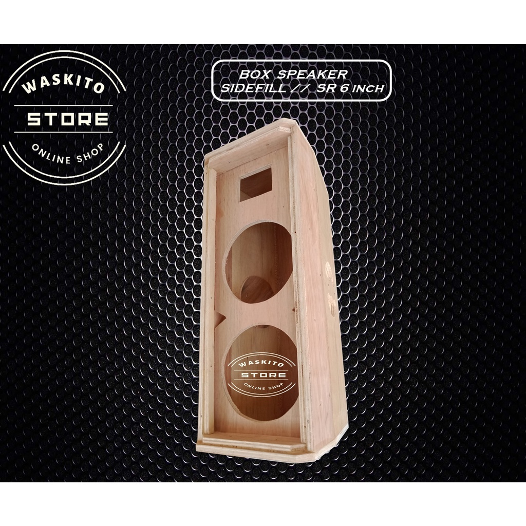 Box Speaker SR 8 Inch // Box Sidefill 8 Inch Double plus Tweter