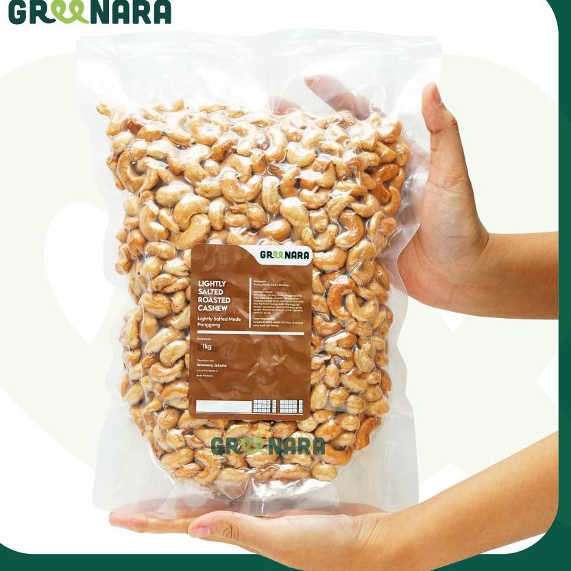 

ARTX3j3I--Lightly Salted Roasted Cashew 1Kg / Mede Panggang Asin 1Kg
