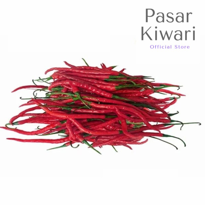 

Cabe Merah Keriting Cabai Kriting Segar - 100g