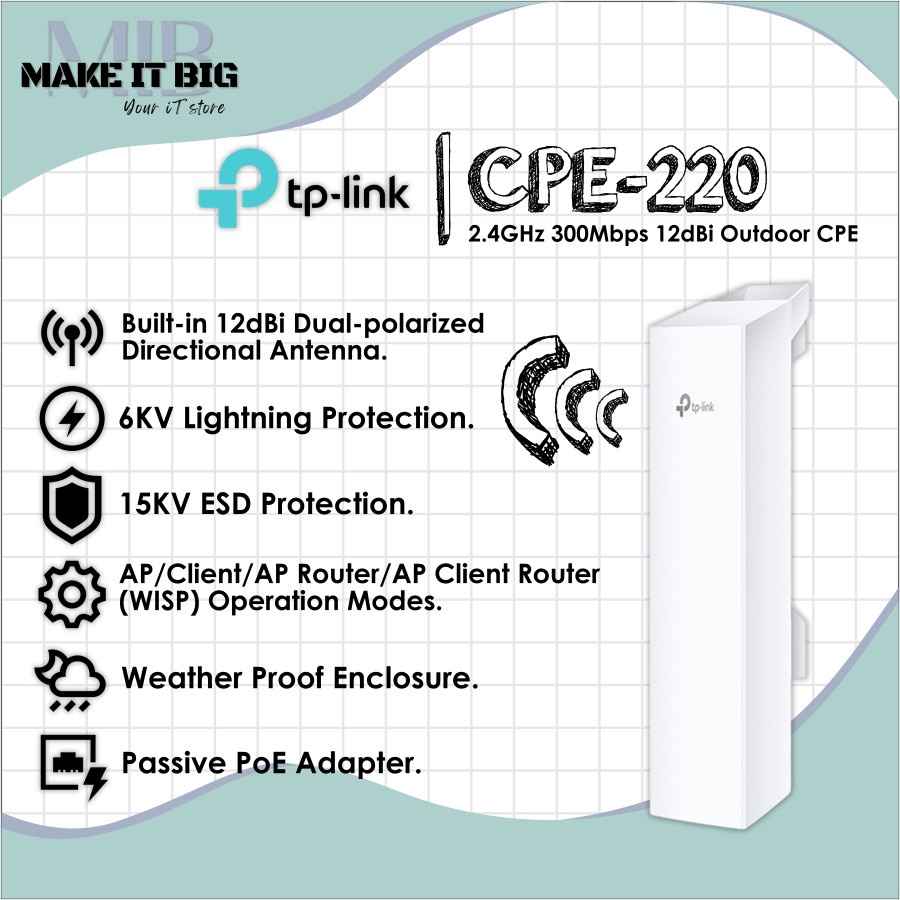 TP-Link Wireless Router Outdoor N600