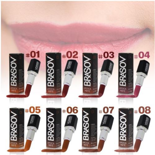 BRASOV LIPSTICK MATTE 3.8 GR