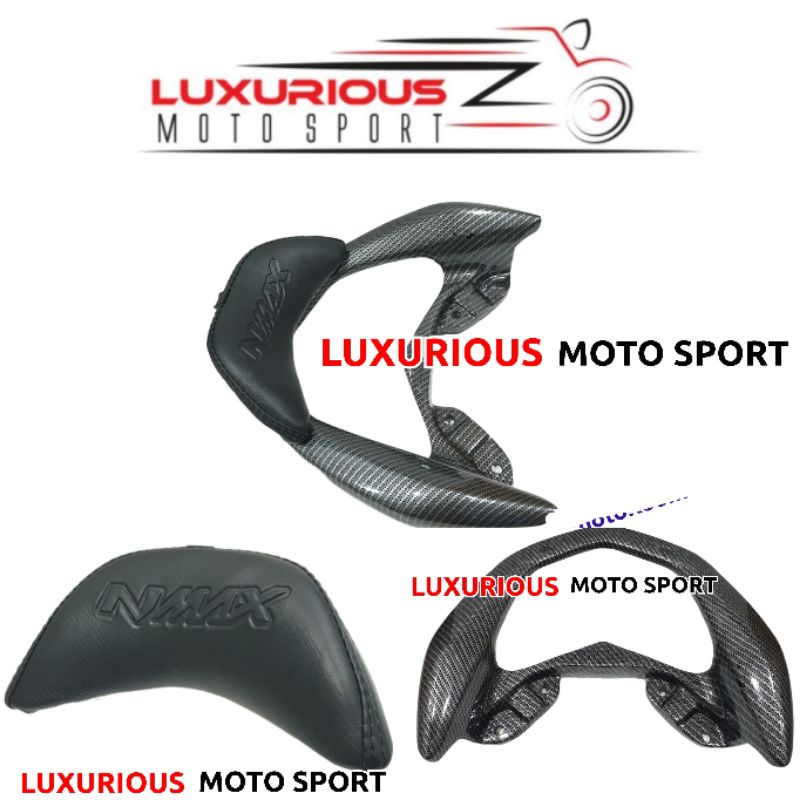 sandaran jok carbon nmax new behel sandaran belakang carbon new nmax