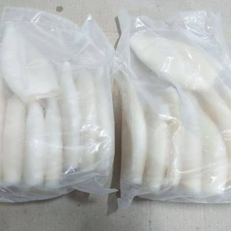 

Cumi Tube Cumi Kupas Bersih Seafood Beku Segar 1 Kg